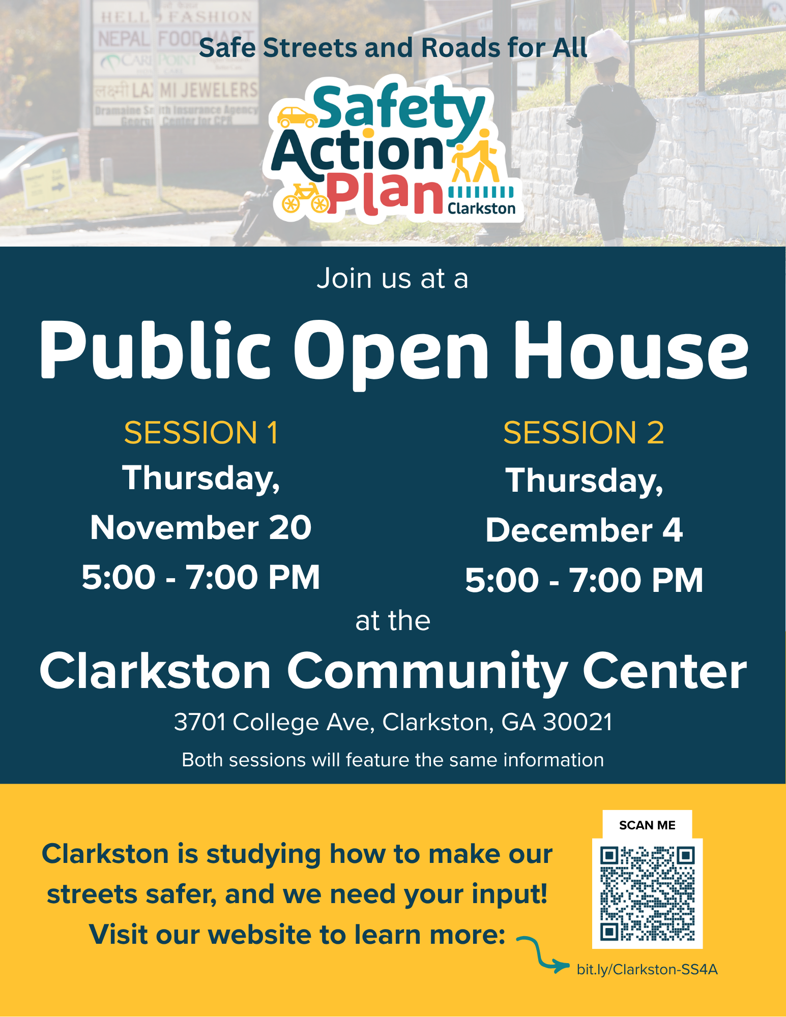 Public Meeting Flyer